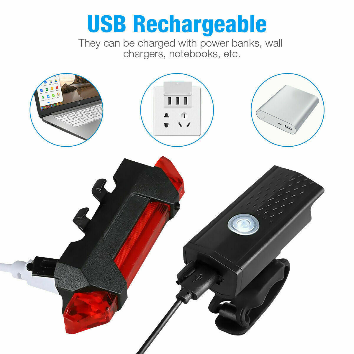 USB Rechargeable LED Bicycle